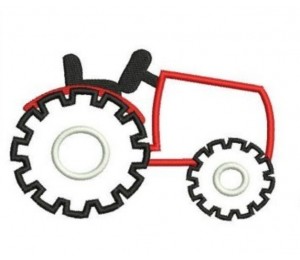 Stickmuster - Traktor - Trekker Appli